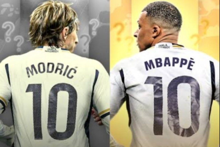 皇马新10号队报：姆巴佩将接过莫德里奇留下的皇马10号球衣！